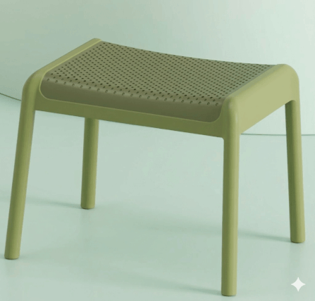เก้าอี้พลาสติก COCOLUXE รุ่น SMDOT LEG สี GRASSGREEN_1